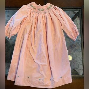 Royal Child Smocked Butterfly Dress